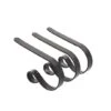 Original MantleClip® Matte Black Stocking Holders, 3ct. 2 Original MantleClip® Matte Black Stocking Holders, 3ct. -Christmas Designers Store D665814S 1