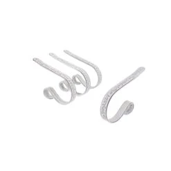 Original MantleClip® Holly Whitewash Stocking Holders, 4ct. -Christmas Designers Store D665815S 1 1