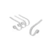 Original MantleClip® Holly Whitewash Stocking Holders, 4ct. 2 Original MantleClip® Holly Whitewash Stocking Holders, 4ct. -Christmas Designers Store D665815S 1
