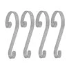 Haute Decor Stocking Scrolls® Galvanized Stocking Holders, 4ct. -Christmas Designers Store D665850S 1