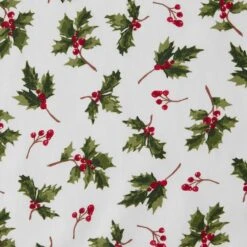 DII® 108" Holly Heritage Table Runner -Christmas Designers Store D666777S 4