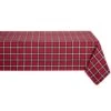 DII® 52" Glad Tidings Plaid Tablecloth -Christmas Designers Store D666783S 1