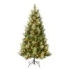 6ft. Pre-Lit Charleston Pine Artificial Christmas Tree, Clear Lights -Christmas Designers Store D671912S 1