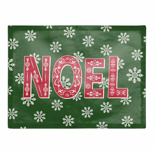 Scandinavian Noel Cotton Twill Placemat 4 Scandinavian Noel Cotton Twill Placemat - Image 2