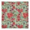 Holiday Blooms Pattern Cotton Twill Napkin 1 Holiday Blooms Pattern Cotton Twill Napkin -Christmas Designers Store D673267S 1