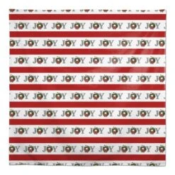 58'' Joy Wreath Stripes Tablecloth -Christmas Designers Store D673287S 1 1