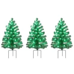 3ct. Pre-Lit Alexa Enabled Pathway Artificial Christmas Tree Set -Christmas Designers Store D674164S 3