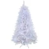 9ft. Pre-Lit White Artificial Christmas Tree, Dual Color® LED Lights