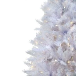 9ft. Pre-Lit White Artificial Christmas Tree, Dual Color® LED Lights -Christmas Designers Store D674402S 15