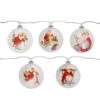 Northlight Glass Norman Rockwell Christmas Disc Lights Set, 5ct. 2 Northlight Glass Norman Rockwell Christmas Disc Lights Set, 5ct. -Christmas Designers Store D676182S 1