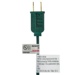 Northlight 15ct. Multi-Color Satin G50 Globe Christmas Light Set With Green Wire -Christmas Designers Store D676188S 3