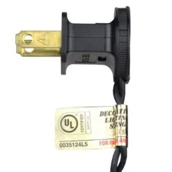 Northlight 50ct. Mini Christmas String Lights With Black Wire Orange -Christmas Designers Store D676204S 2