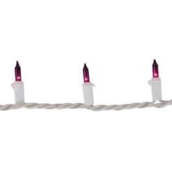 Northlight 50ct. Mini Christmas String Lights With White Wire Purple 17 Northlight 50ct. Mini Christmas String Lights With White Wire Purple -Christmas Designers Store D676209S 14