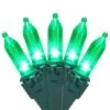 Northlight 50ct. LED Mini Christmas String Lights With Green Wire 2 Northlight 50ct. LED Mini Christmas String Lights With Green Wire -Christmas Designers Store D676217S 1