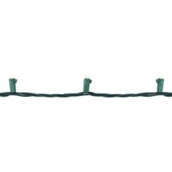 Northlight 100ct. Warm White LED Wide Angle Christmas Lights Set With Green Wire -Christmas Designers Store D676219S 14