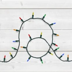 Northlight 200ct. Multi-Color LED Mini Christmas Lights Set With Green Wire -Christmas Designers Store D676220S 2