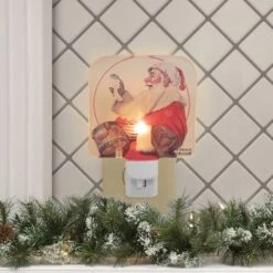 Northlight 6" Norman Rockwell 'A Drum For Tommy' Glass Christmas Night Light 8 Northlight 6" Norman Rockwell 'A Drum For Tommy' Glass Christmas Night Light -Christmas Designers Store D676228S 2