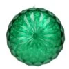 Northlight 6'' LED Lighted Green Crystal Sphere Outdoor Christmas Decoration