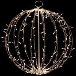 Northlight 23'' Warm White LED Lighted Christmas Hanging Ball Decoration 20 Northlight 23'' Warm White LED Lighted Christmas Hanging Ball Decoration -Christmas Designers Store D676265S 11