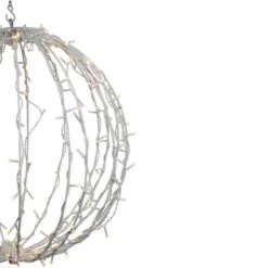 Northlight 23'' Warm White LED Lighted Christmas Hanging Ball Decoration 25 Northlight 23'' Warm White LED Lighted Christmas Hanging Ball Decoration -Christmas Designers Store D676265S 16