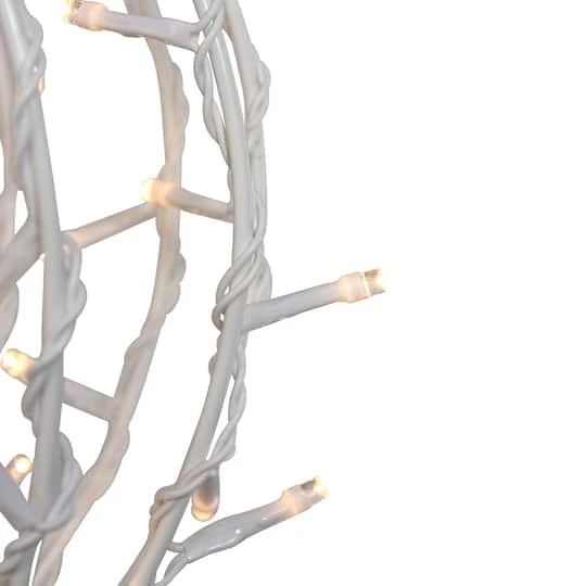 Northlight 23'' Warm White LED Lighted Christmas Hanging Ball Decoration 5 Northlight 23'' Warm White LED Lighted Christmas Hanging Ball Decoration - Image 3