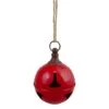 Northlight 7" Red Metal Jingle Bell Hanging Christmas Decoration -Christmas Designers Store D676279S 1