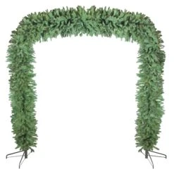 Northlight 8ft. Unlit Commercial Size Green Pine Artificial Christmas Archway