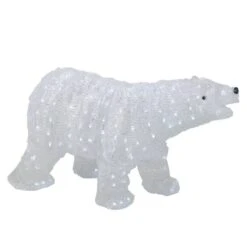 Northlight 28" Lighted Commercial Grade Acrylic Polar Bear Christmas Display Decoration -Christmas Designers Store D676285S 1 1