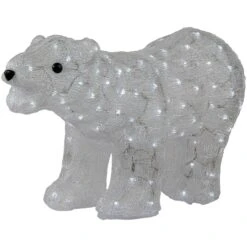 Northlight 28" Lighted Commercial Grade Acrylic Polar Bear Christmas Display Decoration -Christmas Designers Store D676285S 13