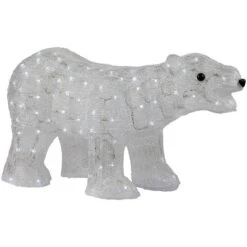 Northlight 28" Lighted Commercial Grade Acrylic Polar Bear Christmas Display Decoration -Christmas Designers Store D676285S 14