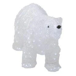 Northlight 28" Lighted Commercial Grade Acrylic Polar Bear Christmas Display Decoration -Christmas Designers Store D676285S 2