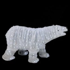 Northlight 28" Lighted Commercial Grade Acrylic Polar Bear Christmas Display Decoration -Christmas Designers Store D676285S 3