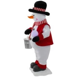 Northlight 24" Lighted & Animated Musical Snowman Christmas Figure -Christmas Designers Store D676288S 4