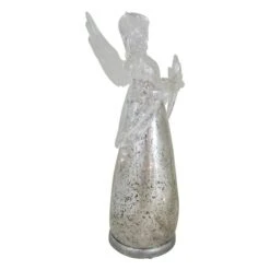 Northlight 13" Lighted Angel Holding A Star Christmas Tabletop Figurine -Christmas Designers Store D676295S 4