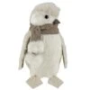 Northlight 8" Ivory Sisal Penguin Christmas Figure
