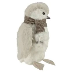 Northlight 8" Ivory Sisal Penguin Christmas Figure -Christmas Designers Store D676296S 14