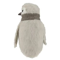 Northlight 8" Ivory Sisal Penguin Christmas Figure -Christmas Designers Store D676296S 5