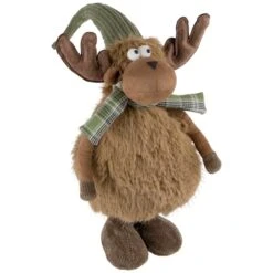 Northlight 13" Whimsical Moose Gnome Christmas Figurine -Christmas Designers Store D676303S 11