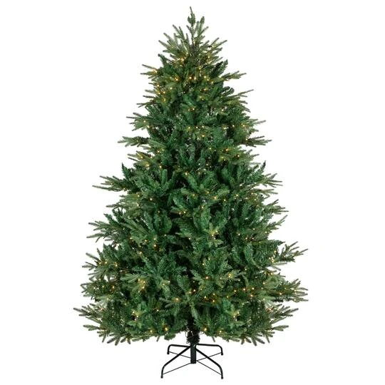 Northlight 7.5ft. Pre-Lit Juniper Pine Artificial Christmas Tree, Warm White LED Lights 9 Northlight 7.5ft. Pre-Lit Juniper Pine Artificial Christmas Tree, Warm White LED Lights - Image 7
