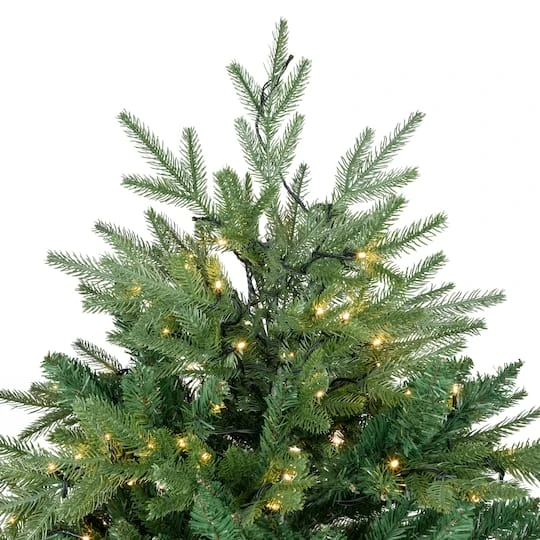 Northlight 7.5ft. Pre-Lit Juniper Pine Artificial Christmas Tree, Warm White LED Lights 6 Northlight 7.5ft. Pre-Lit Juniper Pine Artificial Christmas Tree, Warm White LED Lights - Image 4