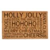 Christmas Sayings Doormat -Christmas Designers Store D685095S 1