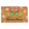 Under Elf Surveillance Doormat -Christmas Designers Store D685096S 1