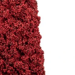 Northlight 4ft. Red Berry Cone Potted Christmas Topiary -Christmas Designers Store D755868S 4