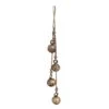 Hello Honey® 12" Antique Brass Finish Hanging Metal Jingle Bells -Christmas Designers Store D758772S 1
