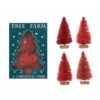 Hello Honey® Red Christmas Tree Farm Set 2 Hello Honey® Red Christmas Tree Farm Set -Christmas Designers Store D758785S 1
