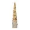 Hello Honey® 14" Hand-Carved Birch Wood Tree With Wood Base -Christmas Designers Store D758816S 1
