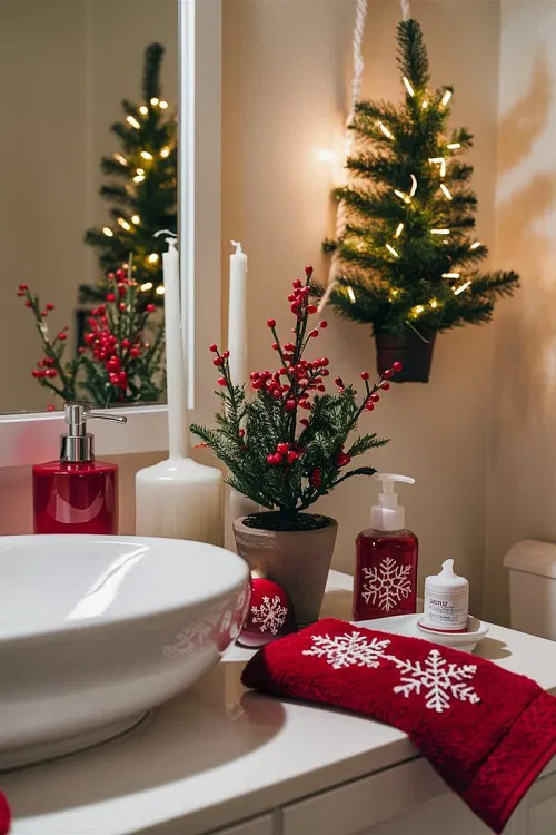 Christmas Designers Store -Christmas Designers Store christmas bathroom decor 16